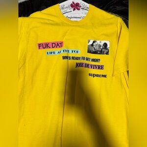 Supreme Joie De Vivre Tee Sz M USED